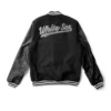 MLB Chicago White Sox Back Full Snap Varsity Wool and Leather Jacket