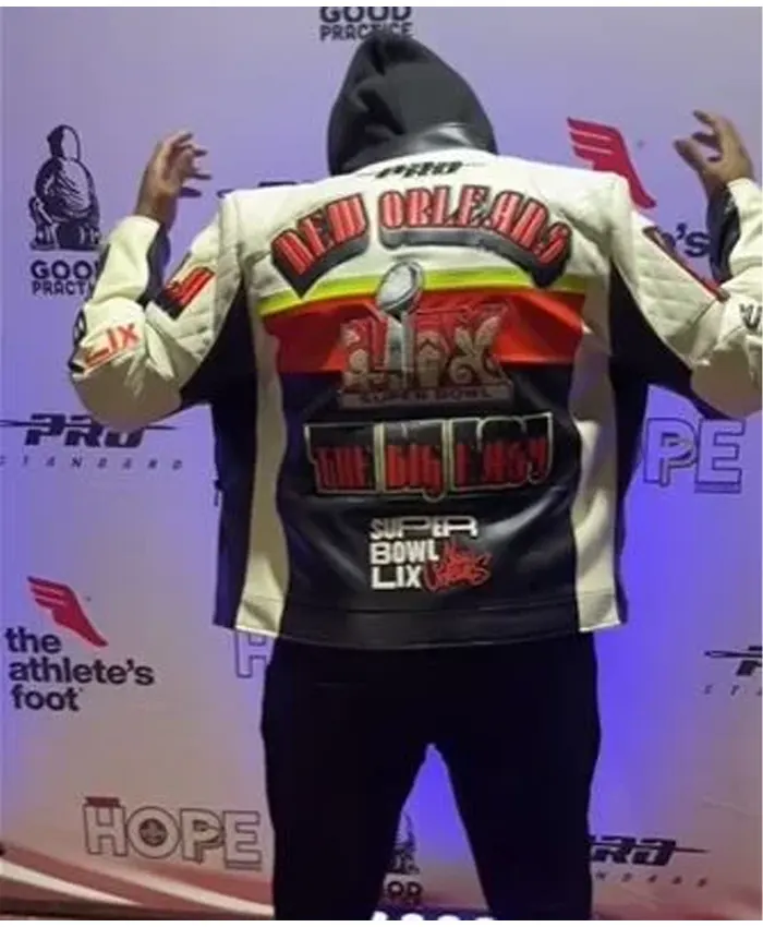 Master P Super Bowl LIX Leather Jacket