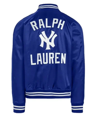 Men Polo Ralph Lauren Yankees Baseball Varsity Jacket
