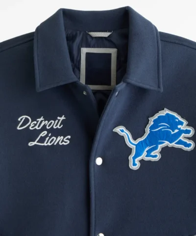NFL Detroit Lions Varsity Bomber Jacket