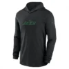 NFL New York Jets Nike Black Sideline Pullove Hoodie
