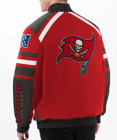 NFL Power Forward Racing Tampa Bay Buccaneers Bomber Jacket