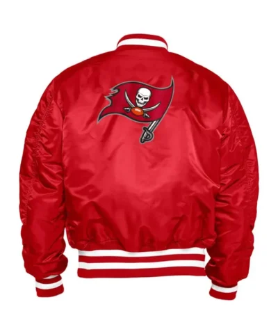 Tampa Bay Buccaneers Bomber Red MA-1 Jacket