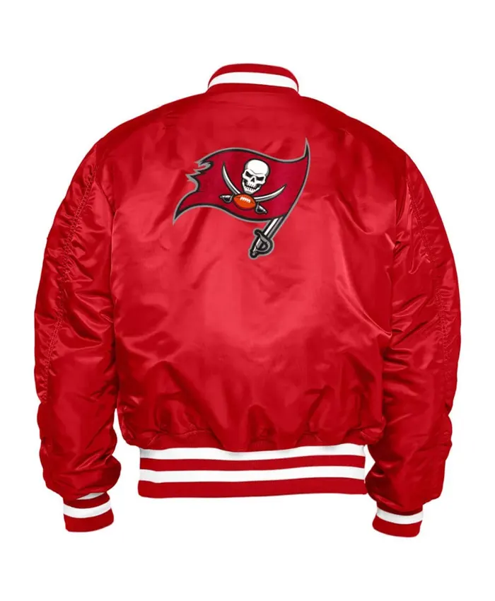 Tampa Bay Buccaneers Bomber Red MA-1 Jacket
