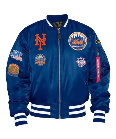 New York Mets Ma-1 Bomber Jacket