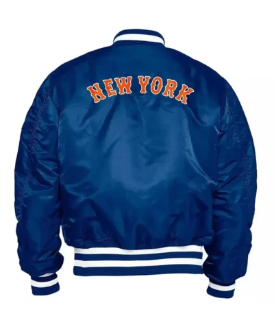 New York Mets X Alpha X New Era Ma-1 Bomber Jacket