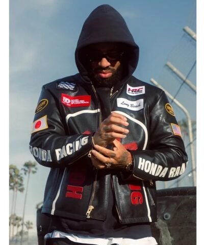 HRC x Vanson x Larry Honda Racing Jacket
