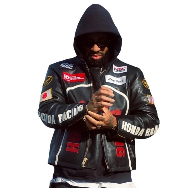 HRC x Vanson x Larry Honda Racing Jacket