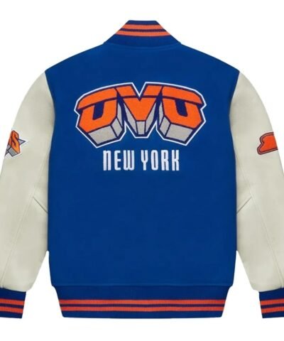 OVO New York Knicks Varsity Jacket