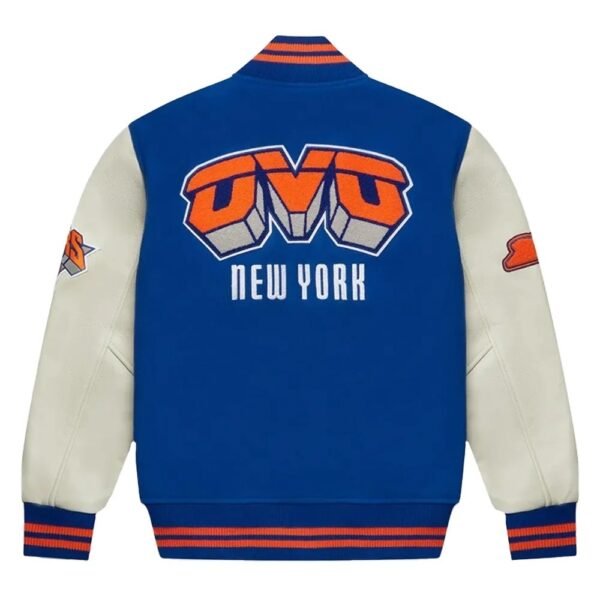 OVO New York Knicks Varsity Jacket