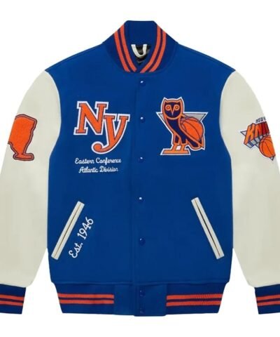OVO New York Knicks Varsity Jacket