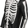 Rob Zombie Skeleton Bones Skull Leather Jacket