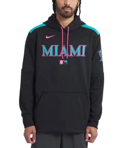 Miami Marlins Nike 2025 City Connect Hoodie
