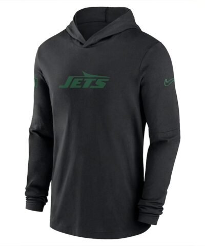 New York Jets Nike Black Sideline Hoodie