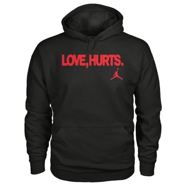 Jalen-Hurts-Love-Hurts-Printed-Black-Pullover-Hoodie