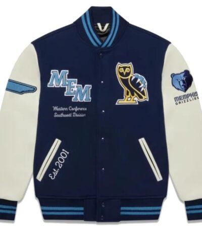 OVO Memphis Grizzlies Varsity Jacket