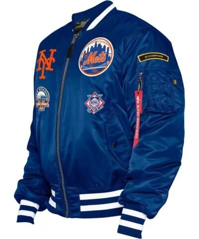 New York Mets Ma-1 Bomber Jacket