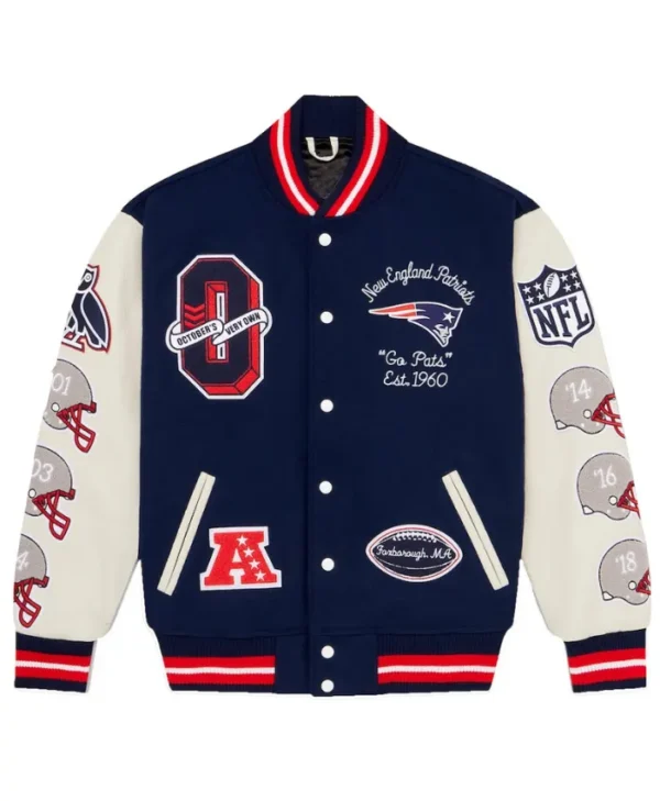 OVO X NFL Full-Snap Varsity Jacket - Image 19