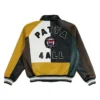 Patta X Avirex Icon Multi color Leather Varsity Jacket
