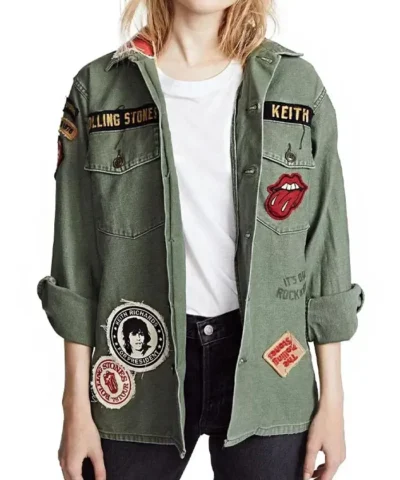 Rolling Stones Military Jacket