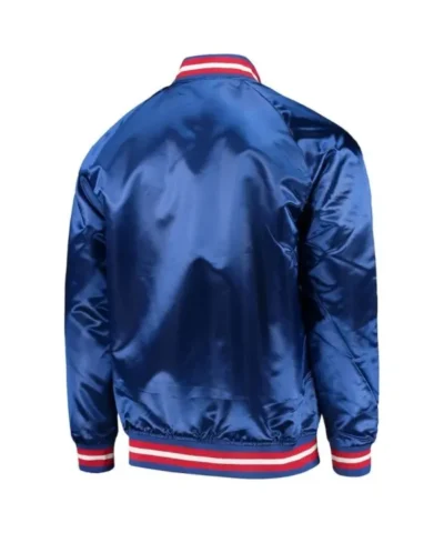 Royal Atlanta Braves Lightweight Satin Jacket Buy Now