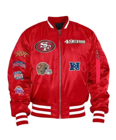 San Francisco 49ers Bomber MA-1 Jacket