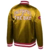San Francisco 49ers Faithful To The Bay Bomber Jacket - Back