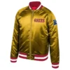 San Francisco 49ers Faithful To The Bay Bomber Jacket - Front