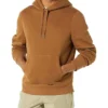 Sherpa Lined-Hoodie-Brown