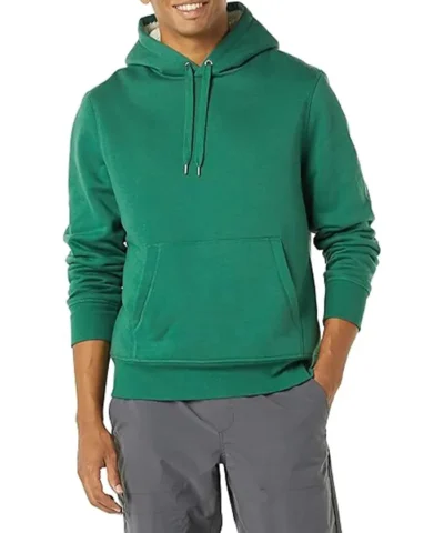 Sherpa Lined-Hoodie-Orange