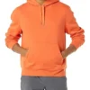 Sherpa Lined-Hoodie Orange