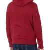 Sherpa Lined-Hoodie-Red