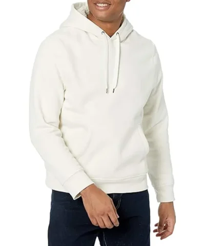 Sherpa Lined-Hoodie White