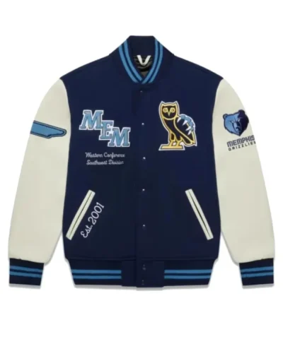 Shop Now OVO Memphis Grizzlies Varsity Jacket