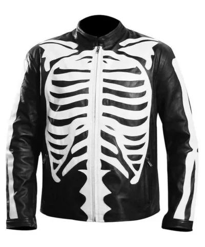 Shop Now Rob Zombie Skeleton Bones Skull Leather Jacket