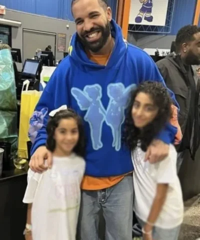Shop Now Drake Blue Pullover Hoodie