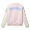Stoney Clover Lane Disneyland Varsity Jacket - Pink