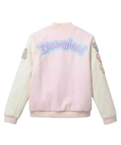 Stoney Clover Lane Disneyland Varsity Jacket - Pink