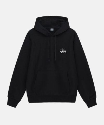 Stussy-Basic-Black-Hoodie