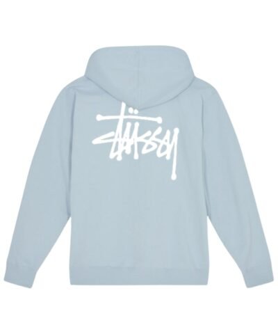 Stussy-Basic-Skye-Blue-Hoodie