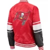 Tampa Bay Buccaneers Victory Cheer Red Satin Jacket