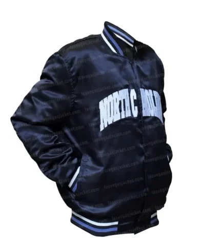 Blue North Carolina Varsity Jacket