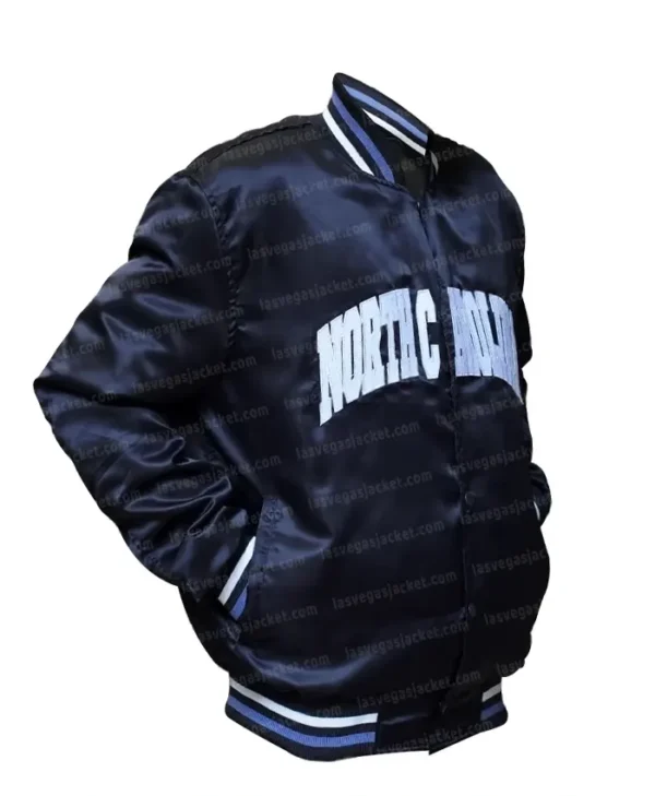 Blue North Carolina Varsity Jacket