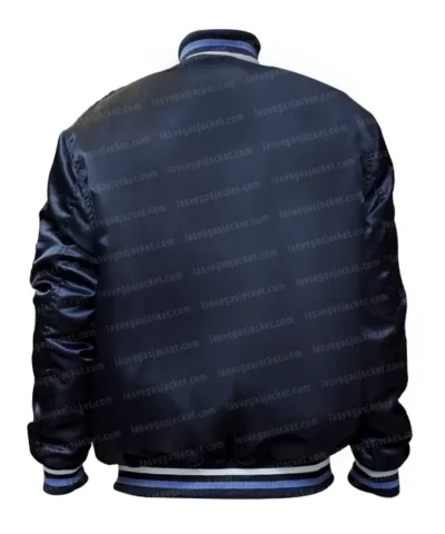 Blue North Carolina Varsity Jacket