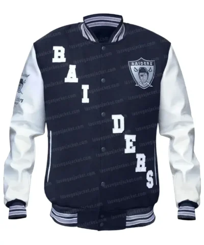 Oakland Raiders Letterman Varsity Jacket