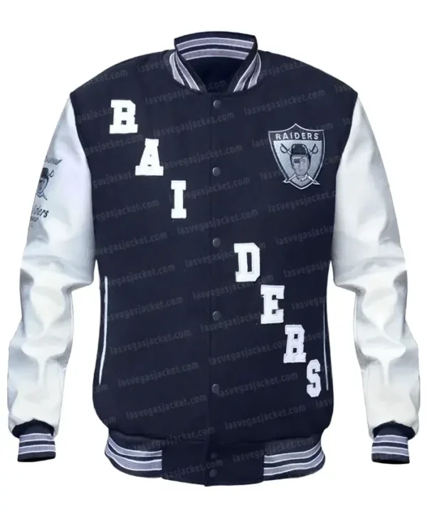 Oakland Raiders Letterman Varsity Jacket