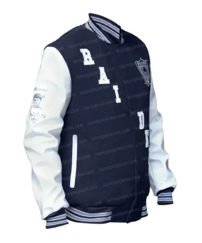 Oakland Raiders Letterman Varsity Jacket