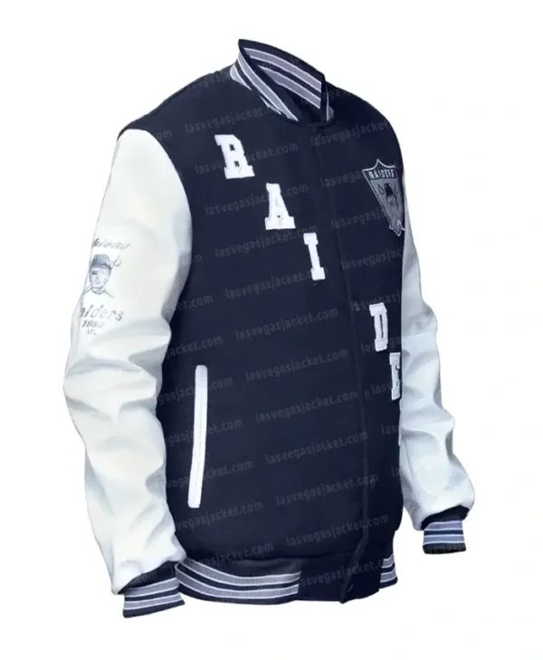 Oakland Raiders Letterman Varsity Jacket