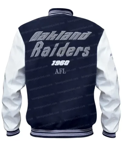 Oakland Raiders Letterman Varsity Jacket