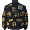 OVO NBA Team Black Varsity Jacket